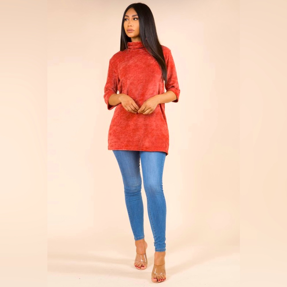 Corduroy T-Shirt Sweater Dress